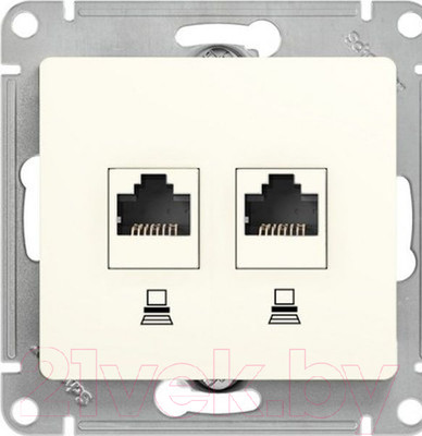 Розетка Systeme (Schneider) Electric W59 RSI-251KK5E-2-86