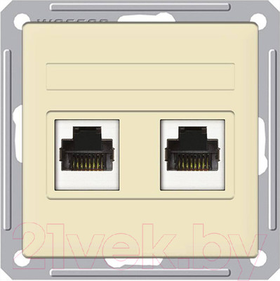 Розетка Systeme (Schneider) Electric W59 RSI-251TT-2-86