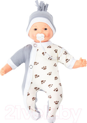 Пупс с аксессуарами Полесье Милый с соской / 73075 (в пакете)
