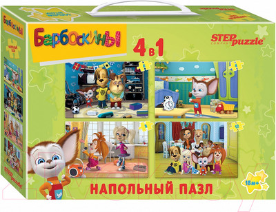 Набор пазлов Step Puzzle Барбоскины / 70154