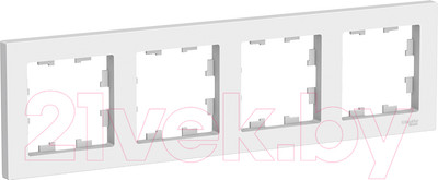 Рамка для выключателей и розеток Systeme (Schneider) Electric AtlasDesign ATN000104