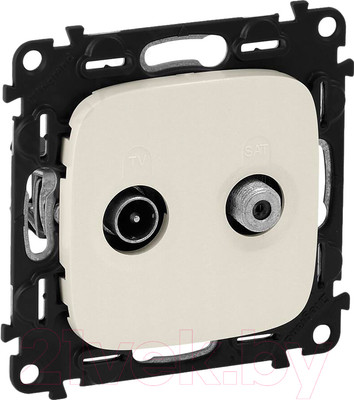 Розетка Legrand Valena Allure 753858 (слоновая кость)