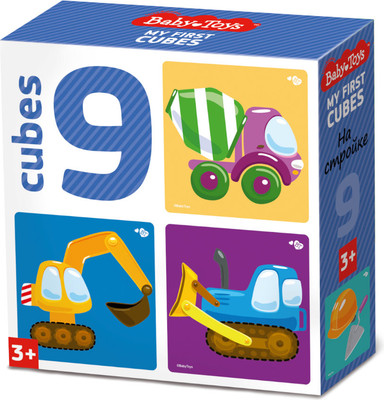 Развивающий игровой набор Baby Toys Кубики На стройке / 03533