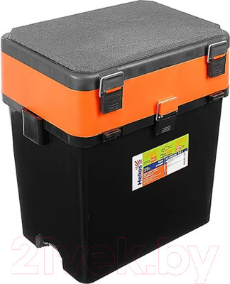 Ящик рыболовный Helios FishBox (19л, оранжевый)