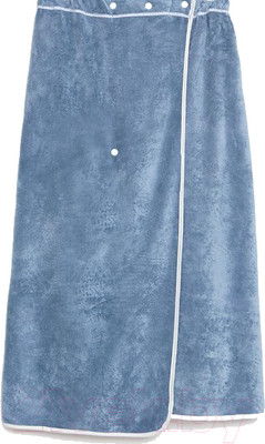 Полотенце Этель Парео / 9326087 (70x140, голубой)