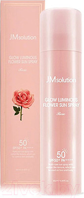 Спрей солнцезащитный JMsolution Glow Luminous Flower Sun Spray (180мл)