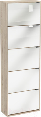 Тумба для обуви Мебельград Ави 610x260x1860 (дуб бонифаций)