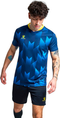 Футбольная форма Kelme Short-Sleeved Football Suit / 8251ZB1003-416 (S, темно-синий/черный)