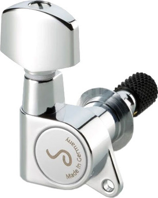 Набор колков для гитары Schaller 10020220.01.55 (6шт, хром)