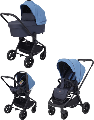 Детская универсальная коляска Rant Energy Basic 3 в 1 / RA092 (синий)