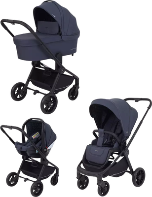 Детская универсальная коляска Rant Energy Basic 3 в 1 / RA092 (графитовый)