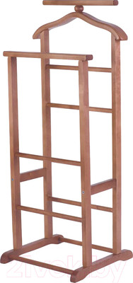 Стойка для одежды Мебелик В 9Н (средне-коричневый)