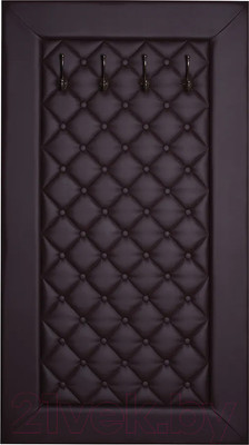 Вешалка для одежды Мебелик Оливия Н2 (коричневый)