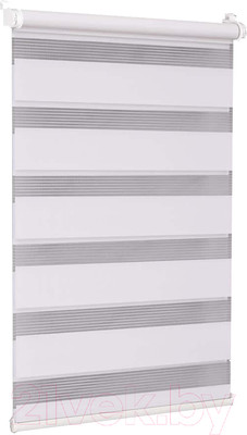 Рулонная штора Delfa Сантайм День-Ночь Стандарт МКД DN-40609 (52x160, белый)