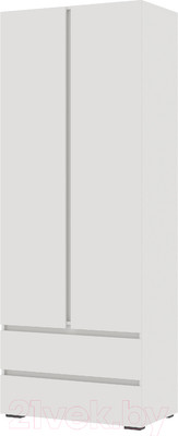 Шкаф Стендмебель Хелен ШК 01 2-х створчатый (белый/белый)