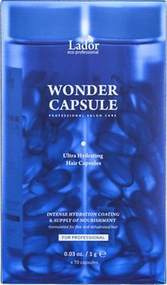 Масло для волос La'dor Wonder Capsule Увлажняющее  (70x1г)