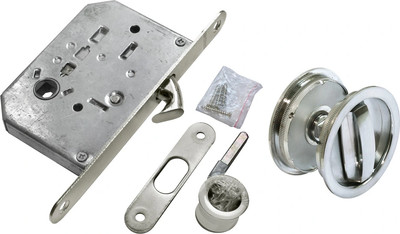 Комплект дверной фурнитуры Morelli MHS-1 WC SC (матовый хром)