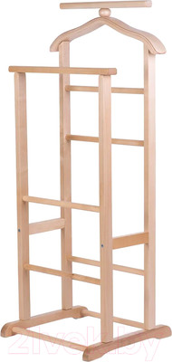 Стойка для одежды Мебелик В 9Н (светло-коричневый)