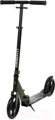 Самокат городской Graffiti 7350706 (хаки)