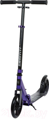Самокат городской Graffiti ABEC 9 / 7350708 (фиолетовый)