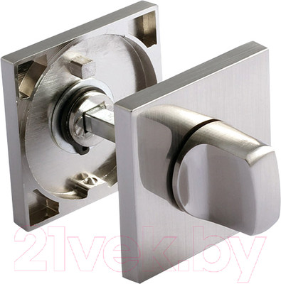 Фиксатор дверной защелки VELA Techno BK-Q-SC (матовый хром, квадратный)