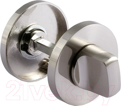 Фиксатор дверной защелки VELA Techno BK-R-SC (матовый хром круглый)