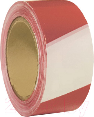 Лента сигнальная Remocolor 49-7-205 (200м, белый/красный)