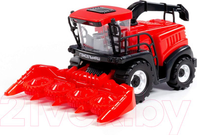 Комбайн игрушечный Полесье Кормоуборочный Гомсельмаш инерционный / 95244
