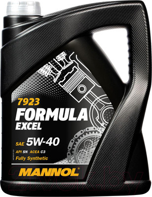 Моторное масло Mannol Formula Excel 5W40 SN / MN7923-4 (4л)
