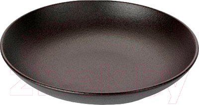 Тарелка столовая глубокая Domenik Rock Black DM8021