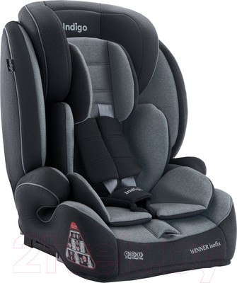 Автокресло INDIGO Winner Isofix / YB706B (темно-серый/светло-серый)