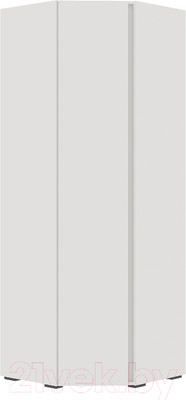 Шкаф Стендмебель Хелен ШК 04 угловой (белый/белый)
