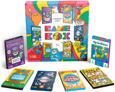 Набор игр Лас Играс Game Box 6 игр / 7813476