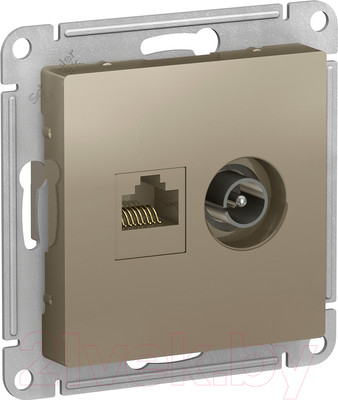 Розетка Systeme (Schneider) Electric AtlasDesign ATN000589