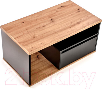 Журнальный столик Halmar Pantera (дуб вотан/черный)