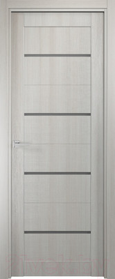 Дверь межкомнатная SMART Орион 60x200 (перламутр/стекло серебристое)