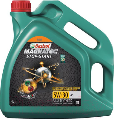 Моторное масло Castrol Magnatec 5W30 Stop-Start A5 (4л)