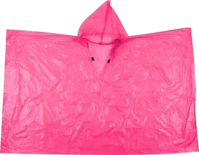 Дождевик ECOS Пончо / 005483 (р-р. 48-54/XXL, красный)