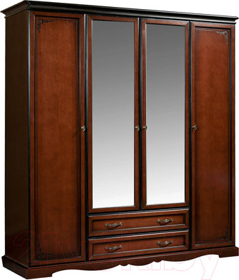 Шкаф Гомельдрев Лолита ГМ 8801 Дуб (махагон)