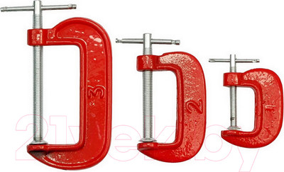 Набор струбцин Remocolor 44-0-003 (3шт)