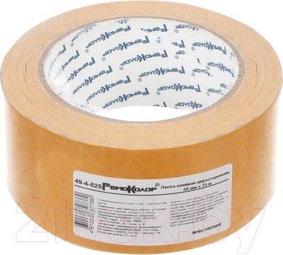 Скотч двухсторонний Remocolor 48ммx25м / 49-4-525