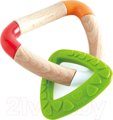 Прорезыватель для зубов Hape Малышам Треугольники / E0018_HP