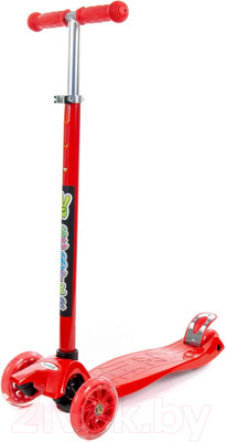 Самокат детский Полесье 0072 / 94476 (красный)