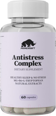 Комплексная пищевая добавка Prime Kraft Antistress Complex (60капсул)