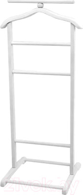 Стойка для одежды Мебелик В 6Н (белый)