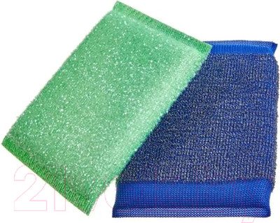 Набор губок для мытья посуды Sungbo Cleamy Mate Scrubber (2шт)