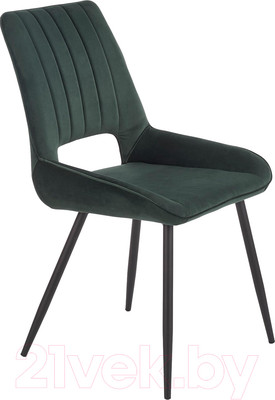 Стул Halmar K404 (темно-зеленый/черный)