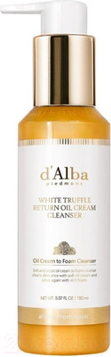 Гидрофильное масло d'Alba White Truffle Return Oil Cream Cleanser (150мл)