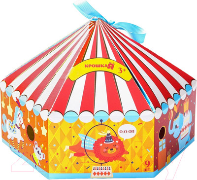 Развивающий игровой набор Крошка Я Развивающих массажных мячиков Цирк / 6940982