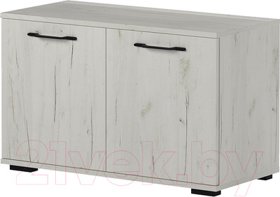 Тумба в прихожую Памир Италия О-800 (крафт белый)